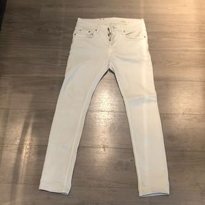 All Saints Pistol Fit Tan Jeans